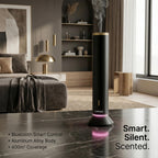New Upgraded Waterless Scent Oil Nebulizer - Smart App & Remote Control, Covers Up to 4000 Sq Ft, Quiet Aroma Diffuser for Home,