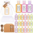 Frienda 24 Set Christian Hand Sanitizer Gift Set Bible Verse Travel Size Hand Sanitizer Christian Gift Bulk for Church Mini Hand