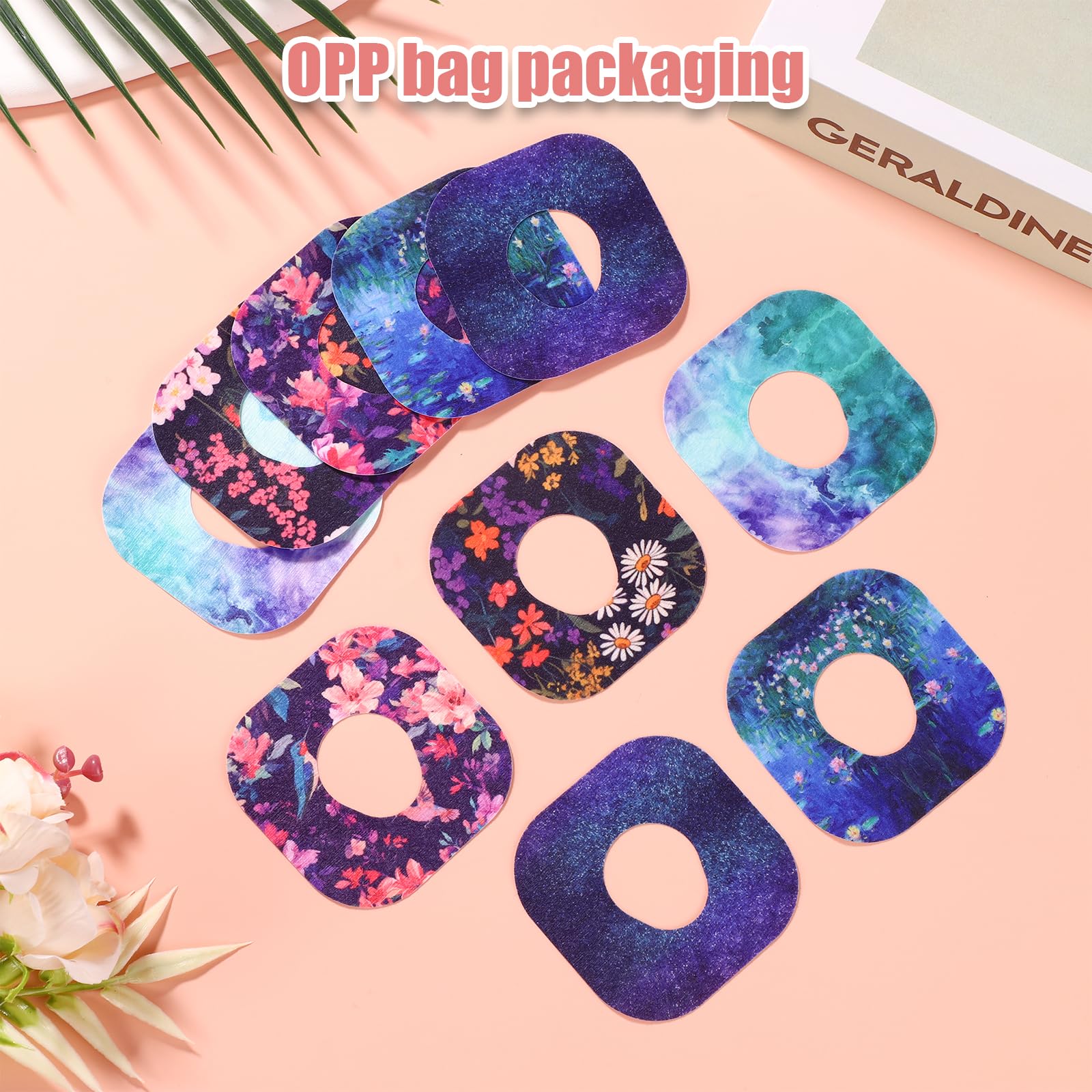25pcs Adhesive Patches for Dexcom G7, Waterproof Overpatch CGM Sensor Patches Covers Breathable Sensor Stickers Compatible with