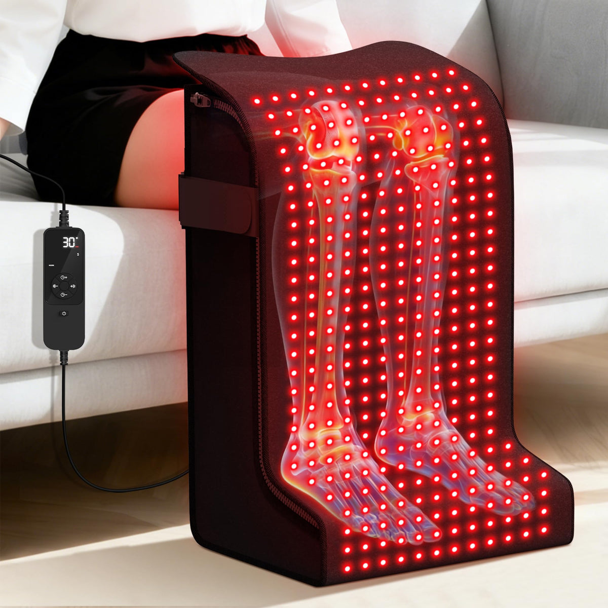 SUHZF Red Light Therapy for Feet, 480 LEDs Infrared Light Therapy