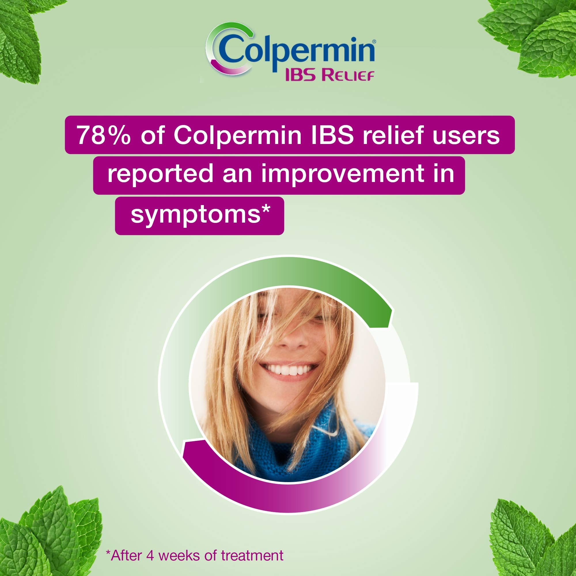 Colpermin Peppermint Oil Capsules 20 Capsules for Irritable Bowel Syndrome