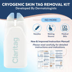 Claritag Advanced Skin Tag Remover - FDA-Cleared Device - Only for Skin Tag Removal - Works in 7-14 Days - Up to 10 Treatment Cy