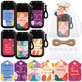 Frienda 24 Set Mini Hand Sanitizer Spray Travel Size Bulk Hand Sanitizer New Years Valentine Gifts with Thank You Card Bag Pocke