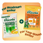 Ricola Family Pack Cough Suppressant Throat Drops, Honey-Herb, 45 Drops