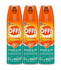 Off! Family Care Smooth & Dry Insect Spray, 4 oz (Pack - 3),White