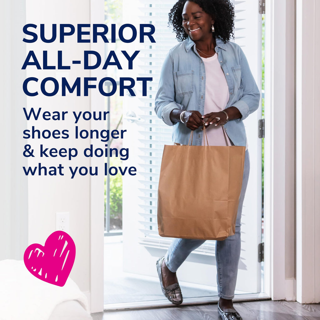 Dr. Scholl s Love Your Flats & Sandals, 3/4 Length Insoles for Women, Shoe Size 6-10: All-Day Comfort Shoe Inserts for Women wi