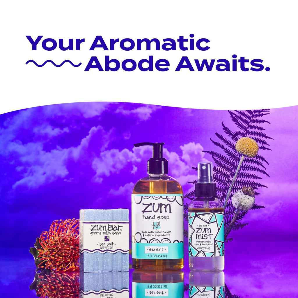 Zum Indigo Wild Mist Room & Body Spray - Aromatherapy Essential Oil Spray, Natural Body Mist & Room Spray - Frankincense & Myrrh