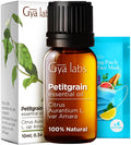 Gya Labs Petitgrain Essential Oil for Skin - 0.34 Fl Oz - 100% Pure Natural Petitgrain Oil for Diffuser, Hair, Aromatherapy, Mas