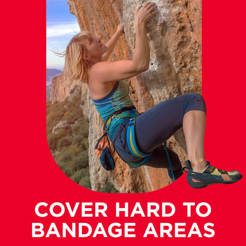 Band-Aid Brand Adhesive Bandages, Plus Antibiotic, Extra Large, 8-Count All-One-Size