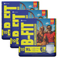 BFit Regular Adult Diaper Xl Size Pants | 30 Count (Extra Large) | Waist 3056 Inch | Unisex | Leakproof | Even Absorption | Lo