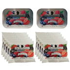 Dr. Doolittles Sugar Free Soft Fruit Pastilles for Voice and Throat, Wild Berries Flavor, Multipack of 2.12 Ounce Tin, 2 Pack an