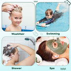 Kingdder 60 Pcs Baby Ear Covers for Bath Waterproof Ear Protection Plugs for Swimming Kids Newborn Shower Surfing Snorkeling and