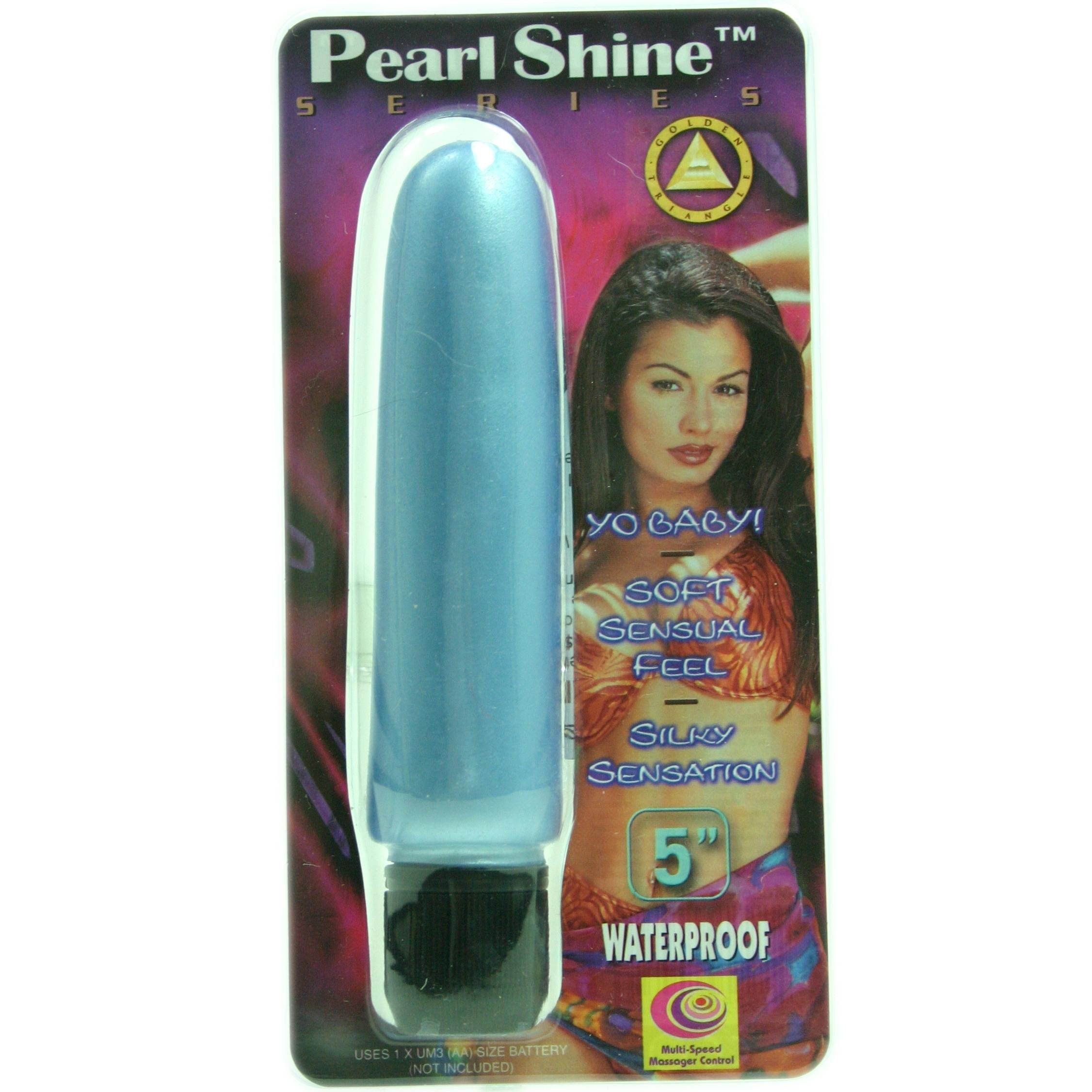 Golden Triangle Pearl Shine 5-Inch - Blue Smooth
