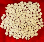 Indian Consigners Natural Crushed Polished Tumbled Gem Stone Chips, Decoration & Healing Crystals (White Quartz)