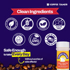 Coffee Tamer Coffee Acid Reducing Granules - Reduces Coffee Acids by up to 90% - All-Natural Minerals - Keto Friendy - Sugar Fre