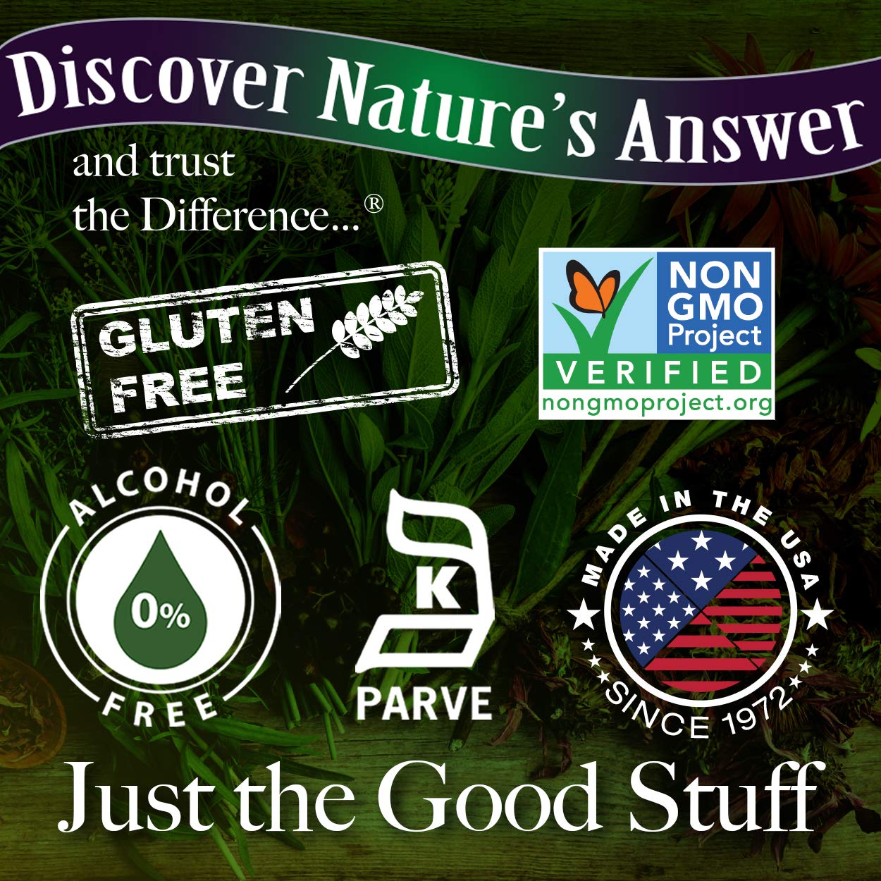 Nature's Answer Passion Flower | Super Concentrated | Liquid Herbal Tincture Supplement Drops | Natural Calming Botanical | Non-