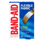 Band-Aid Brand Flexible Fabric Adhesive Bandages, Comfortable Flexible Protection & Wound Care of Minor Cuts & Scrapes, Quilt-Ai