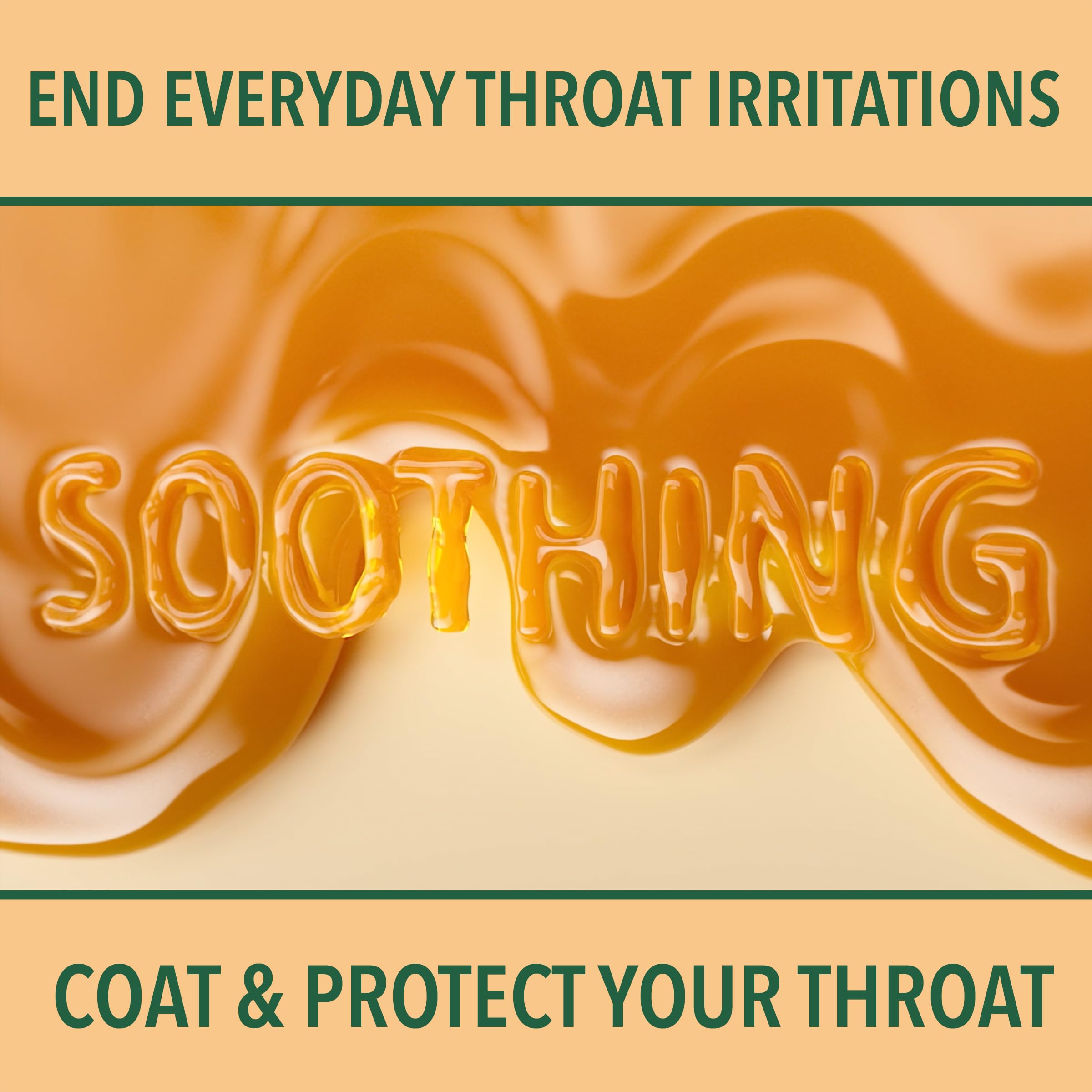 Ricola Throat Balm Caramel Throat Drops with Liquid Center, 34 Count, Coat & Protect Your Throat, Daily Throat Relief & Protecti