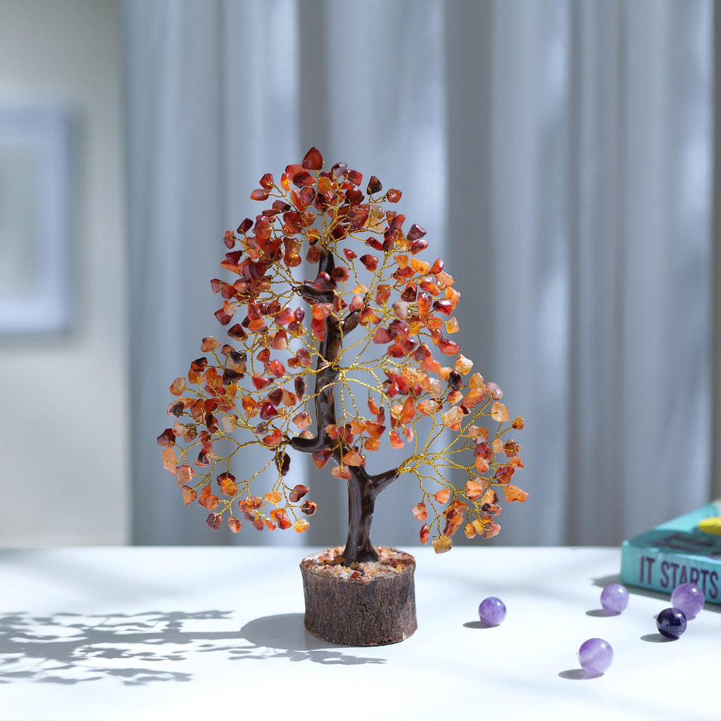 Carnelian, Crystal Tree, Stones and Crystals, Spiritual Items, Gem Tree, Crystal Tree Feng Shui, Gemstones, Good Luck Money Tree