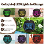 Diffusers for Essential Oils Large Room 400ml,Essential Oil Diffuser for Home with R/C,Cool Mist Humidifiers for Bedroom,7 Color