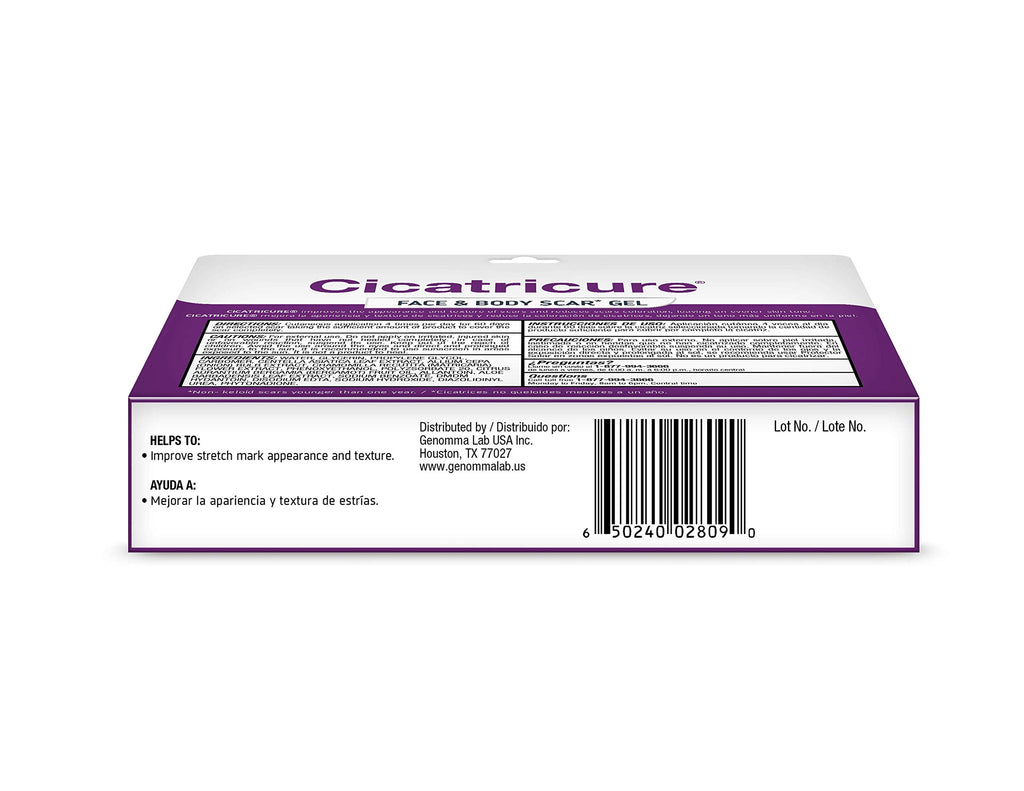 Cicatricure Scars Gel 1oz Tube Multipack Value Deal Pack of 3 Tubes