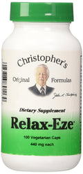 Dr Christopher s Formula Original Relax-Eze, 100 Count