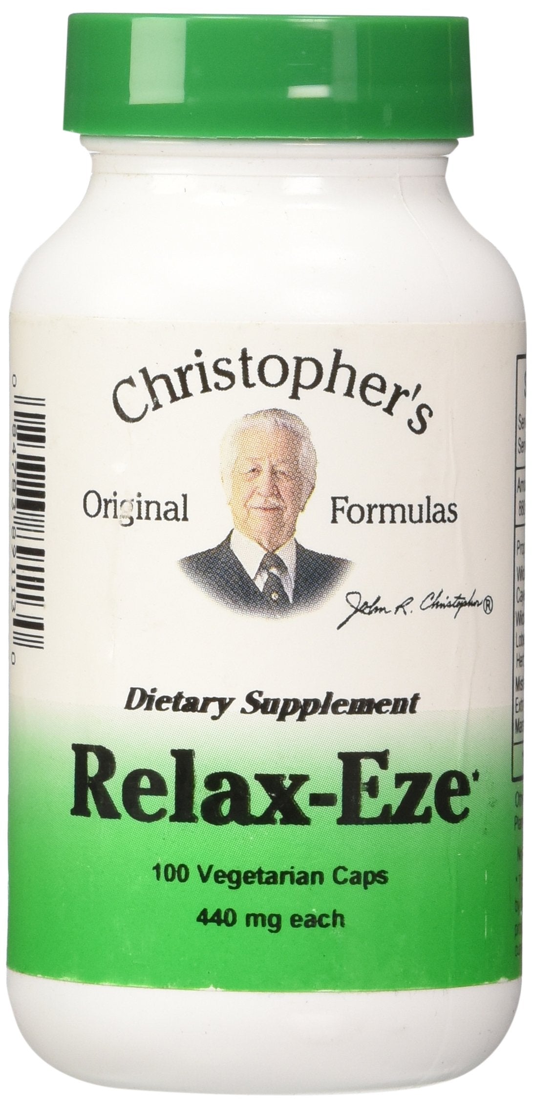 Dr Christopher s Formula Original Relax-Eze, 100 Count
