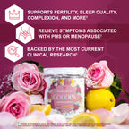 Strong + Sexy Fit Hormone Support Supplement, PMS & Menopause Support, with DIM, Inositol and Ingredients for Energy Support & H