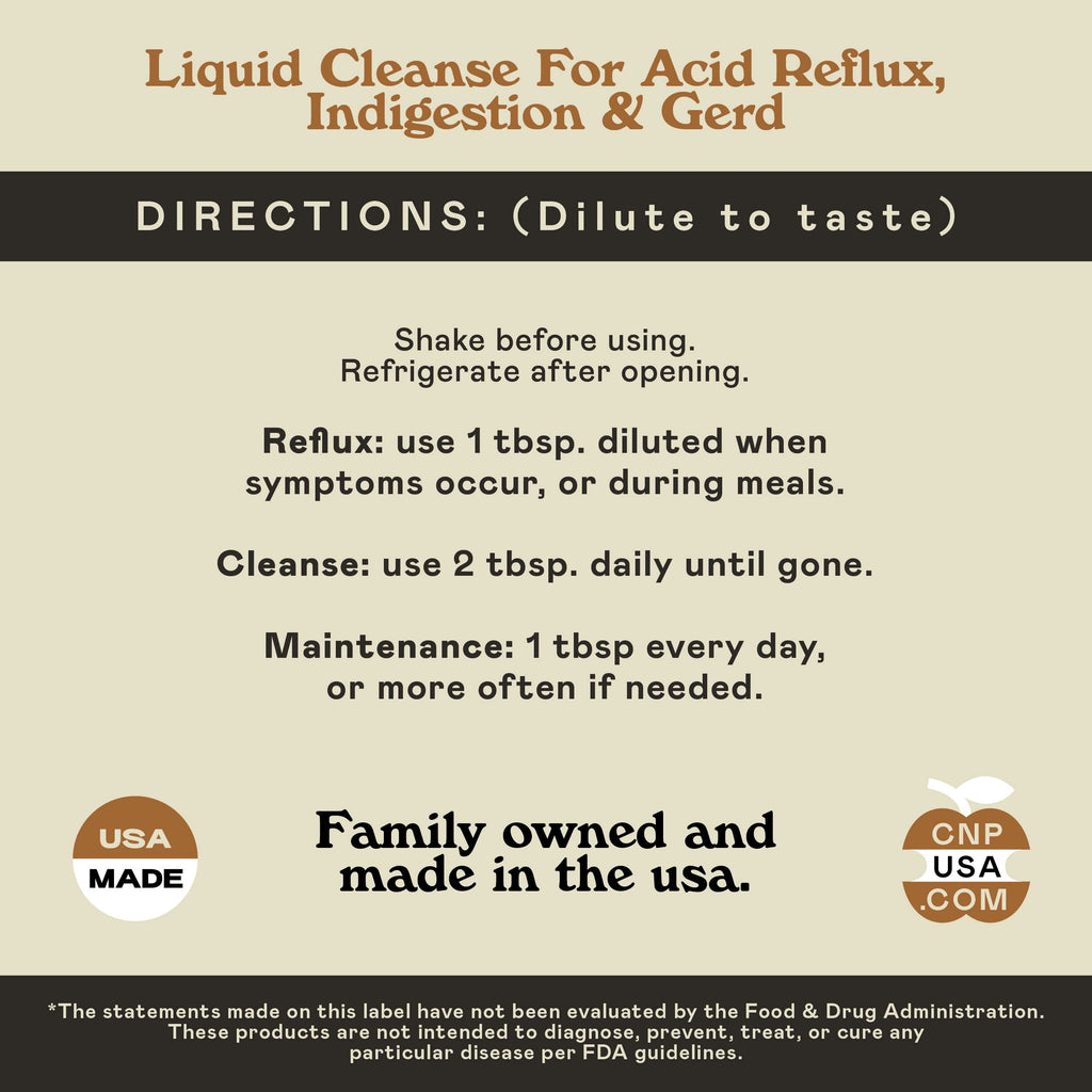 Acid Reflux Complete 8oz - Natural Organic Liquid Heartburn, GERD, & Amish Reflux Relief Remedy & Medicine