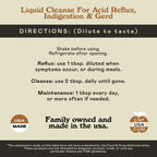 Acid Reflux Complete 8oz - Natural Organic Liquid Heartburn, GERD, & Amish Reflux Relief Remedy & Medicine