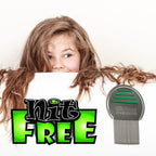 Nit Free Terminator Lice Comb - Professional Stainless Steel Comb for Effective Head Lice Treatment (Color May Vary) (Pack of 1)