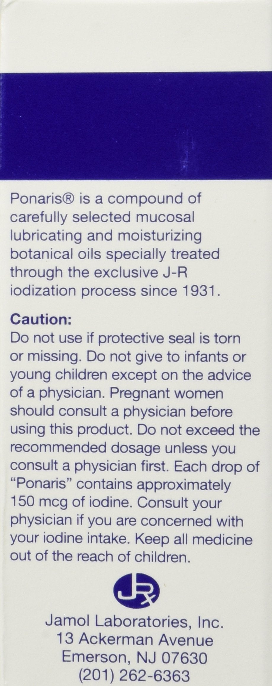 Ponaris Nasal Emollient 1 oz