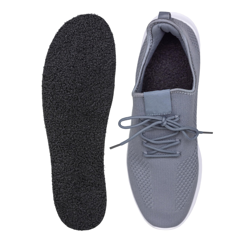 FLAT SOCKS No Show Socks, Sockless Shoe Liner, No Slipping, No Stinking, Washable Barefoot Shoe Insert for Men and Women, Poodle