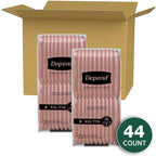 Depend Fresh Protection Adult Incontinence & Postpartum Bladder Leak Underwear for Women, Disposable, Maximum, Extra-Extra-Large