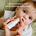 Frida Baby NoseFrida Saline Mist Spray, Baby Saline Nasal Spray, Nasal Spray Decongestant to Soften Nasal Passages, Baby Saline