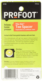 ProFoot Vita-Gel Toe Spacer 2 Each