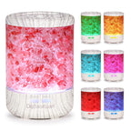 Essential Oil Diffuser, Aromatherapy Diffuser, 100% Natural Himalayan Salt Lamp, Ultrasonic Cool Mist Humidifier 3 in 1 for Smal