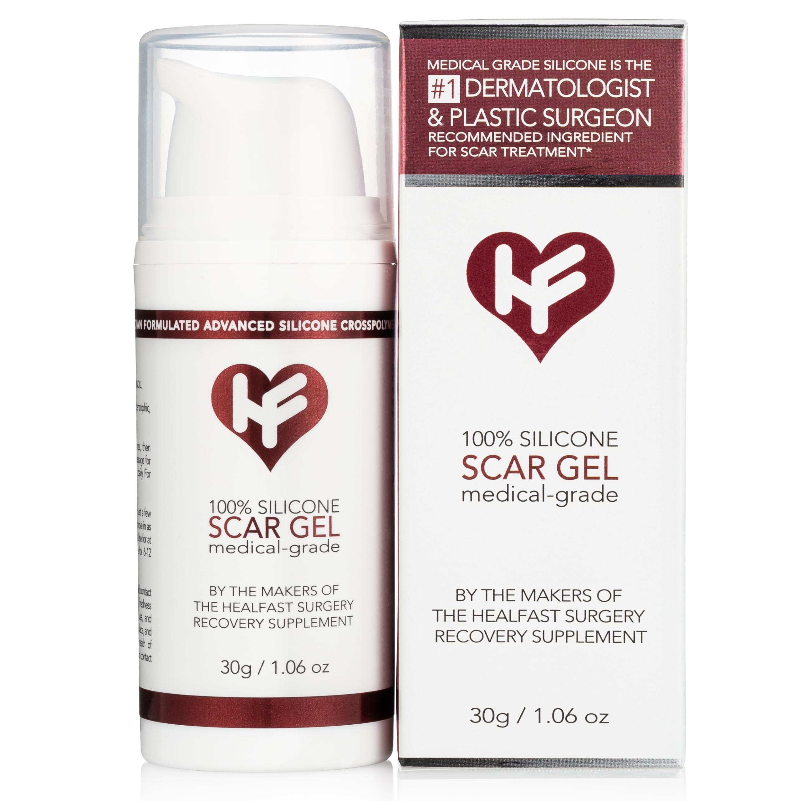 Physician Formulated Silicone Scar Gel SemiSolid Sheeting  Advanced Crosspolymer Medical Grade Liquid Sheeting for Face, Body,