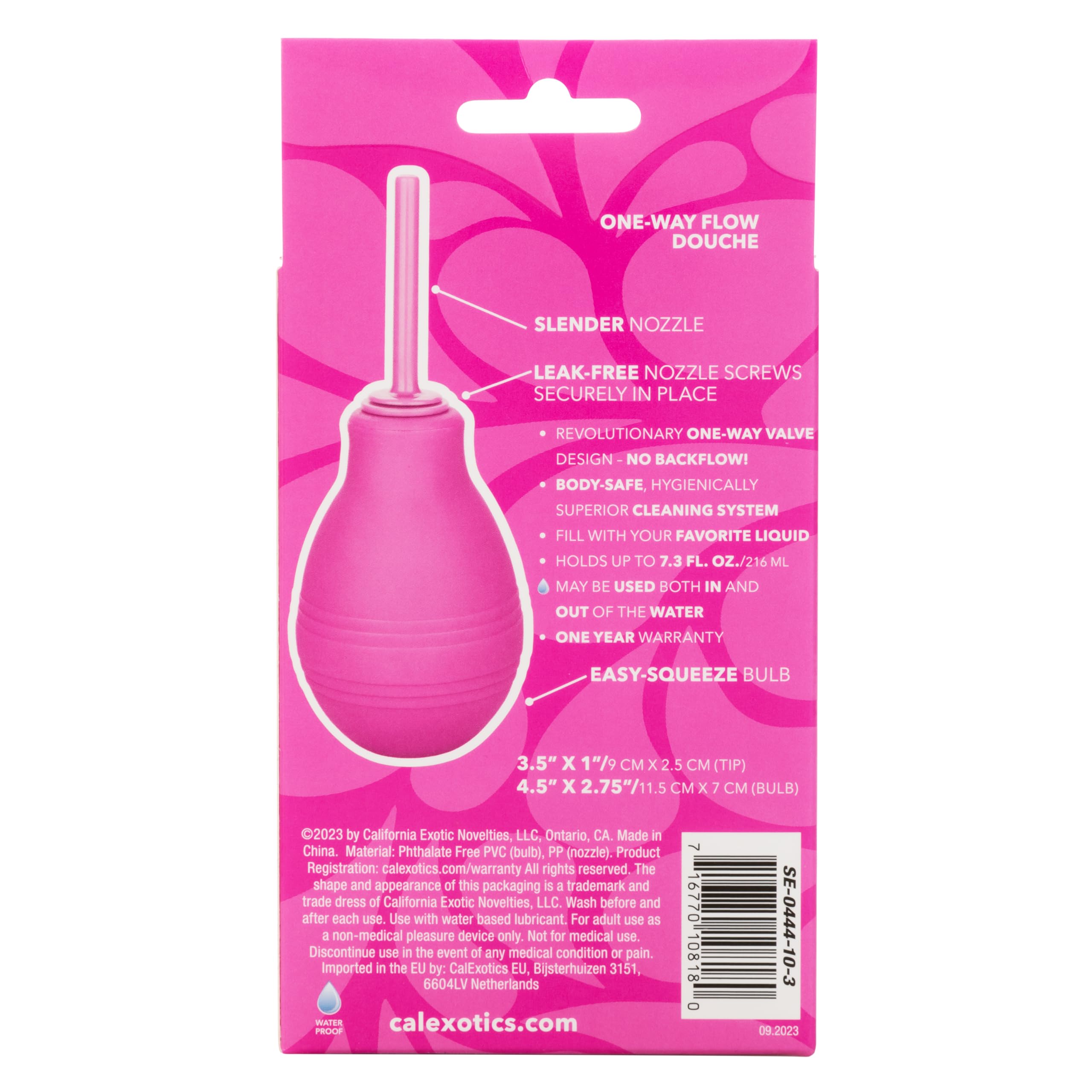 Cheeky One-Way Flow Douche Pink