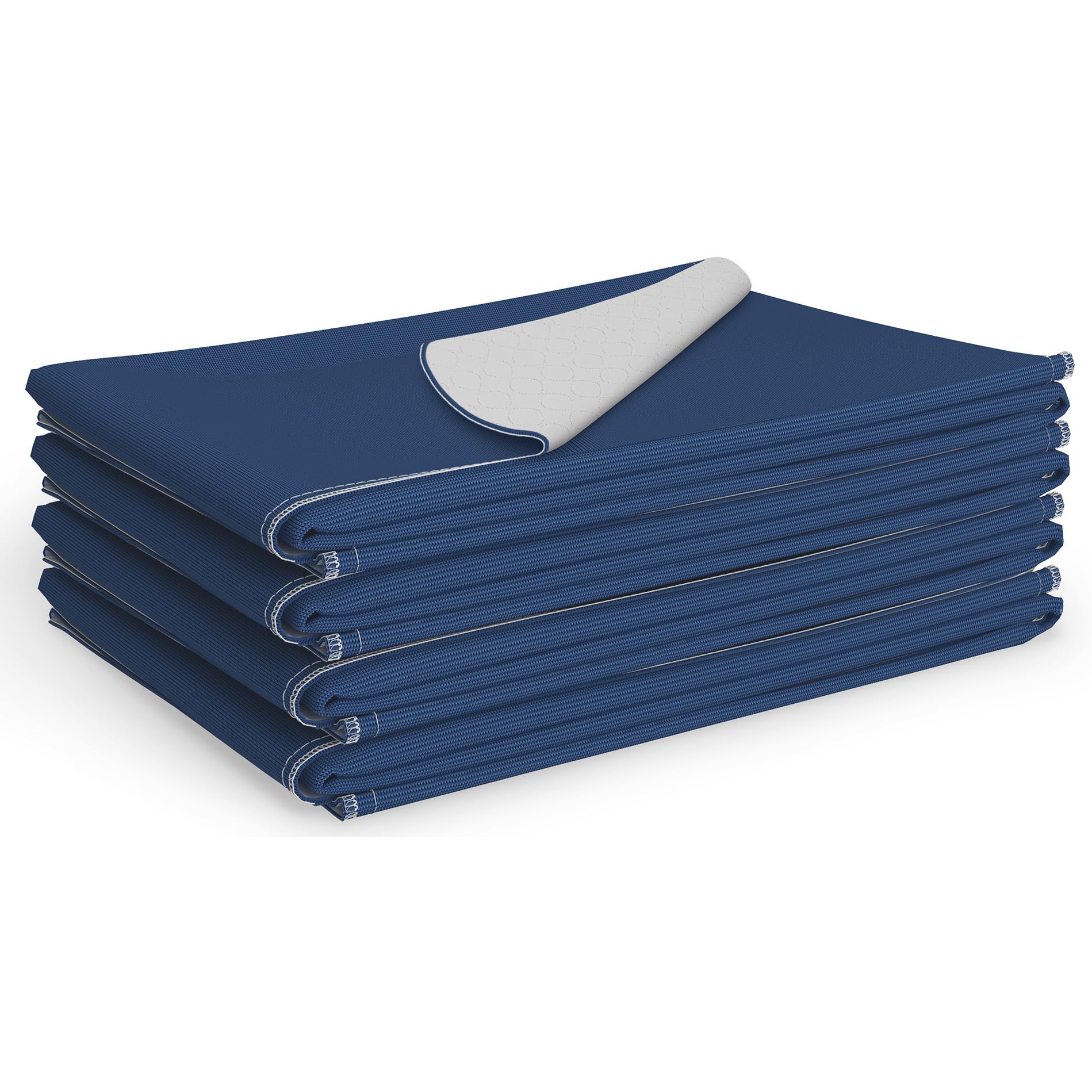 Medline Sofnit 300, Pack of 4 Large Washable Blue Underpads, 34   x 48    for use as reusable pet pads, reusable bed pads, great