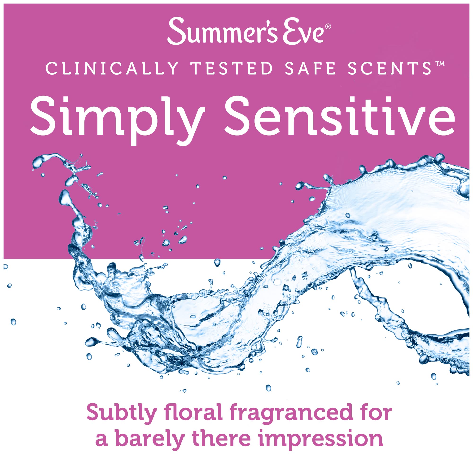 Summer's Eve Cleansing Cloths for Sensitive Skin - 32 ct - 2 pk