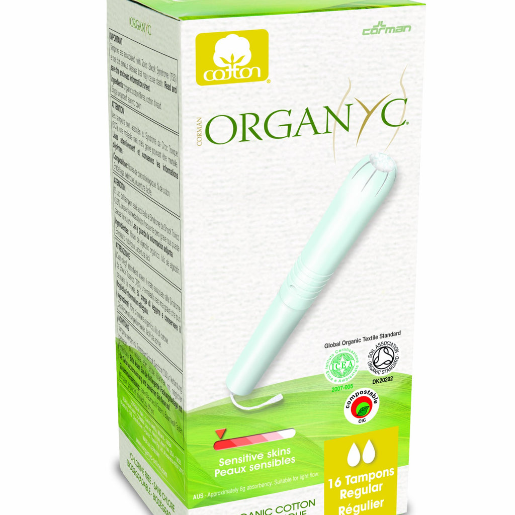 ORGANYC Tampon Regulator Applicator, 16 CT