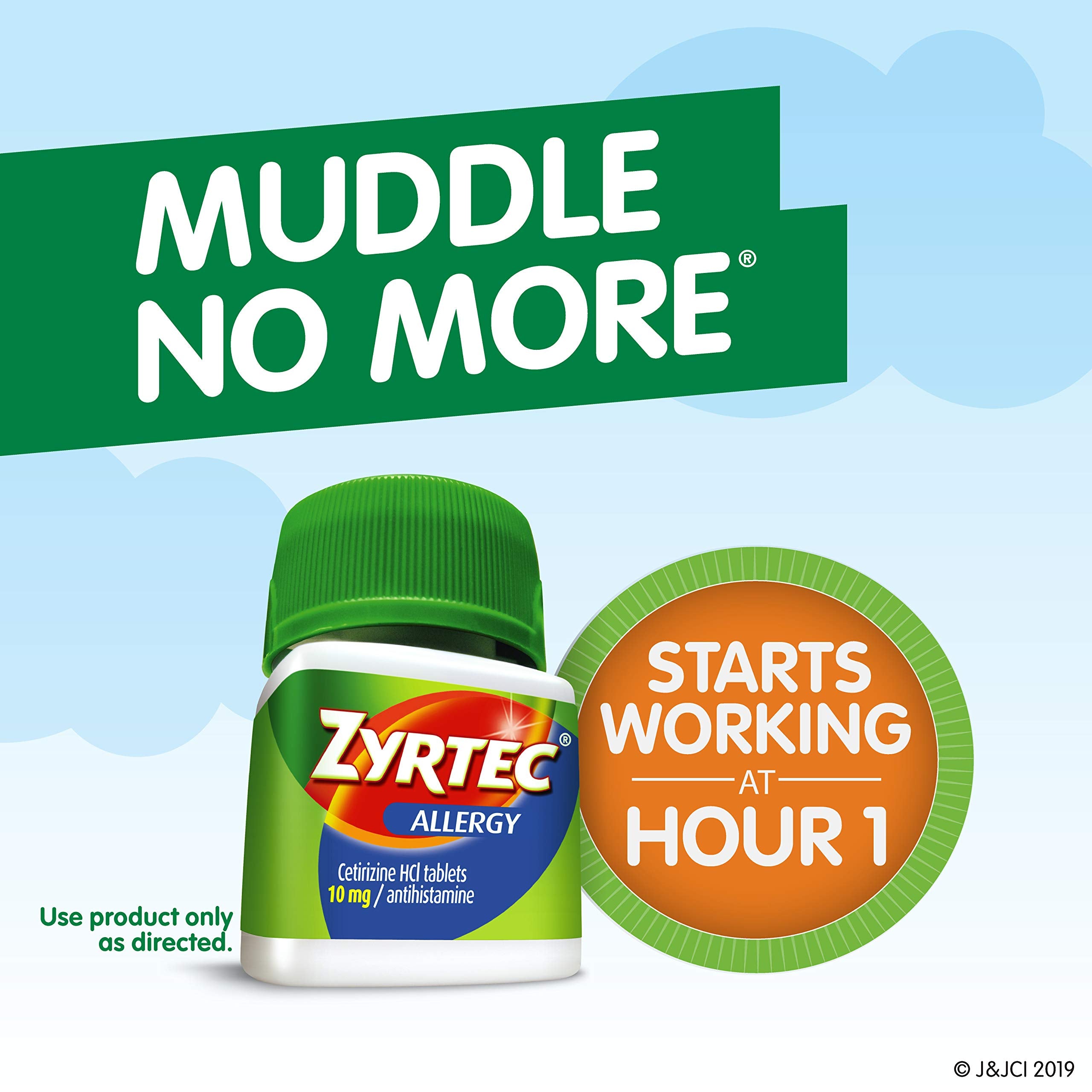 Zyrtec 24 HR Indoor & Outdoor Allergy Liquid Gels Capsules, Cetirizine HCI Antihistamine, 25 ct