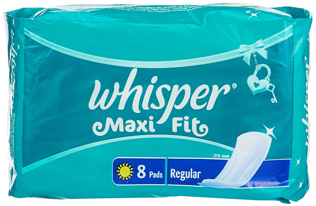Whisper Maxi Fit Regular - 8 Pads