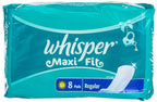 Whisper Maxi Fit Regular - 8 Pads