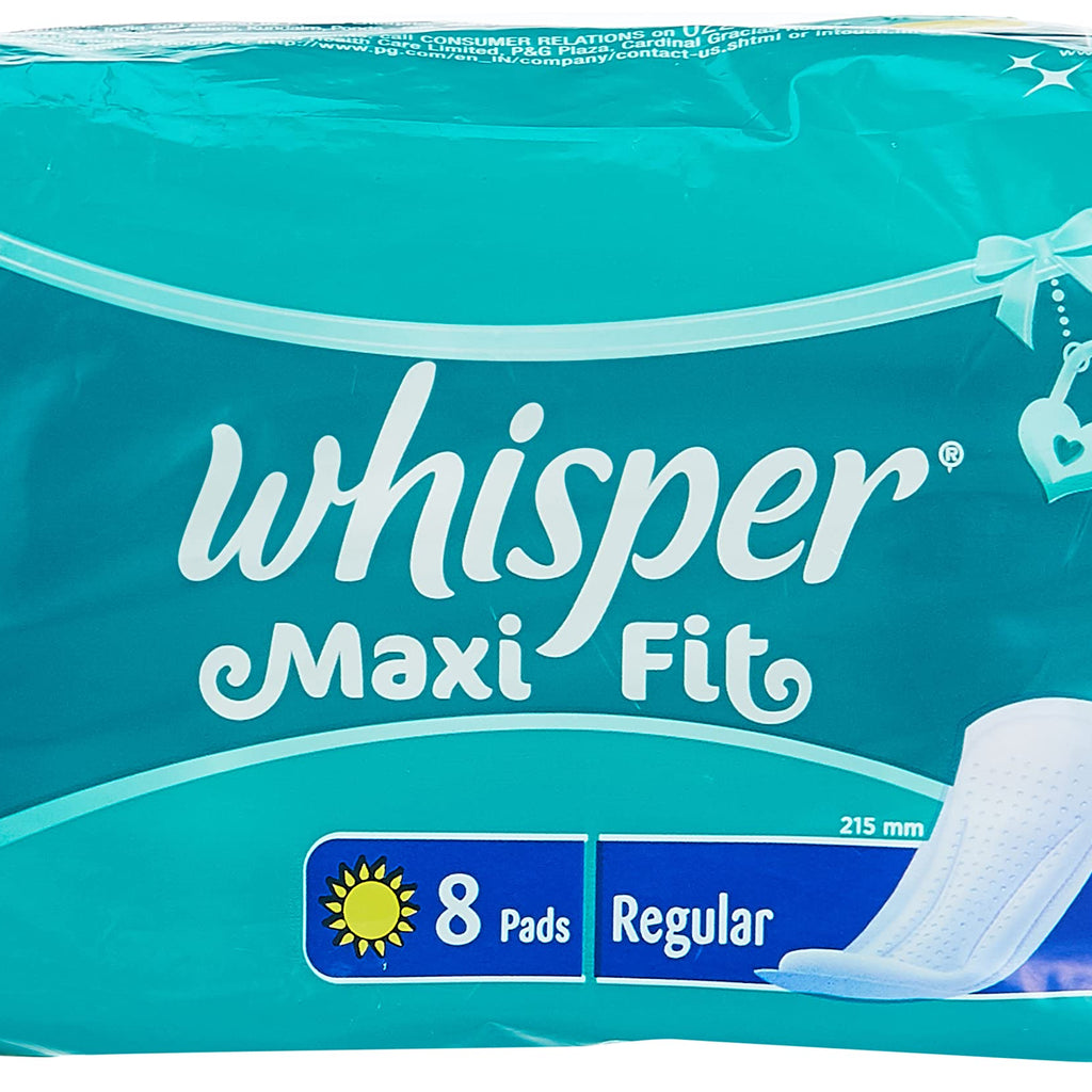 Whisper Maxi Fit Regular - 8 Pads