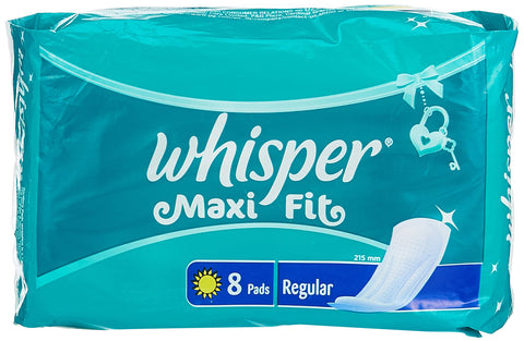 Whisper Maxi Fit Regular - 8 Pads