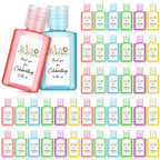 Gejoy 48 Pcs Jungle Animal Mini Hand Sanitizer Bulk Baby Shower Favors for Guest Hand Sanitizer Party Favors 1fl oz Travel Size 