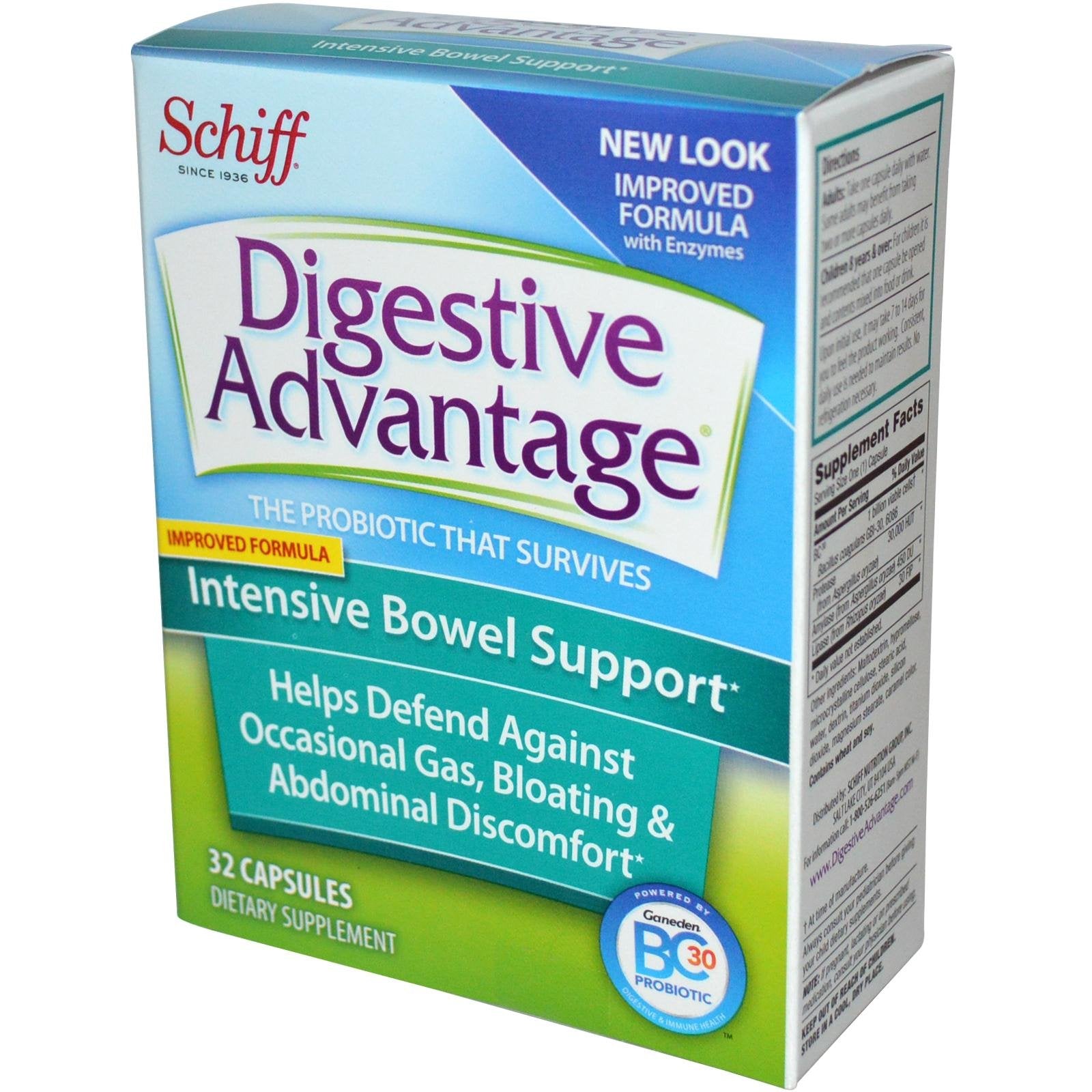 Digestive Advantage IBS for the Dietary Management of Intensive Bowel Support - 32 Ea