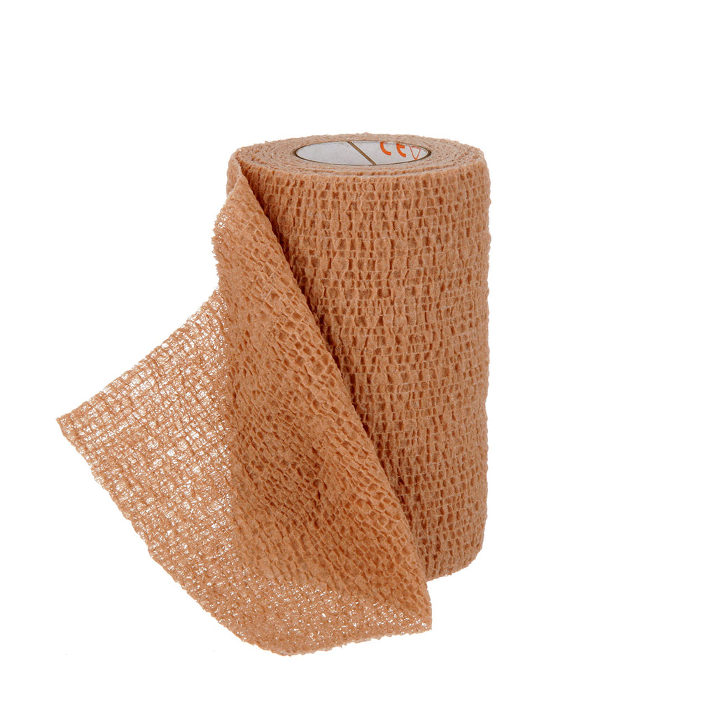 3M Coban Self-Adherent Wrap 1584, Tan, 18 Bags/Case
